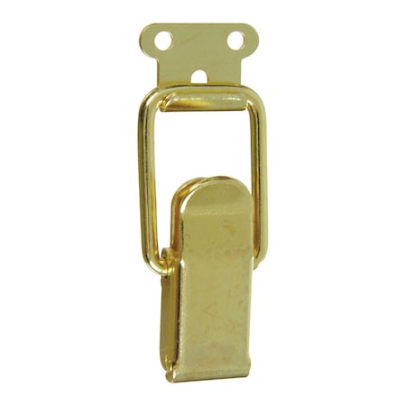 National Hardware National Hardware Brass-Plated Steel Drawer Catch 0.99 inch in. 2.46 in. 2 pk N208-561